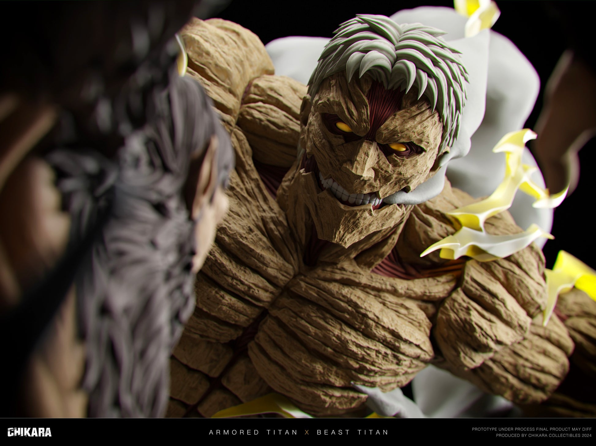 Chikara Studio - Beast Titan vs Armored Titan [4 Variants]