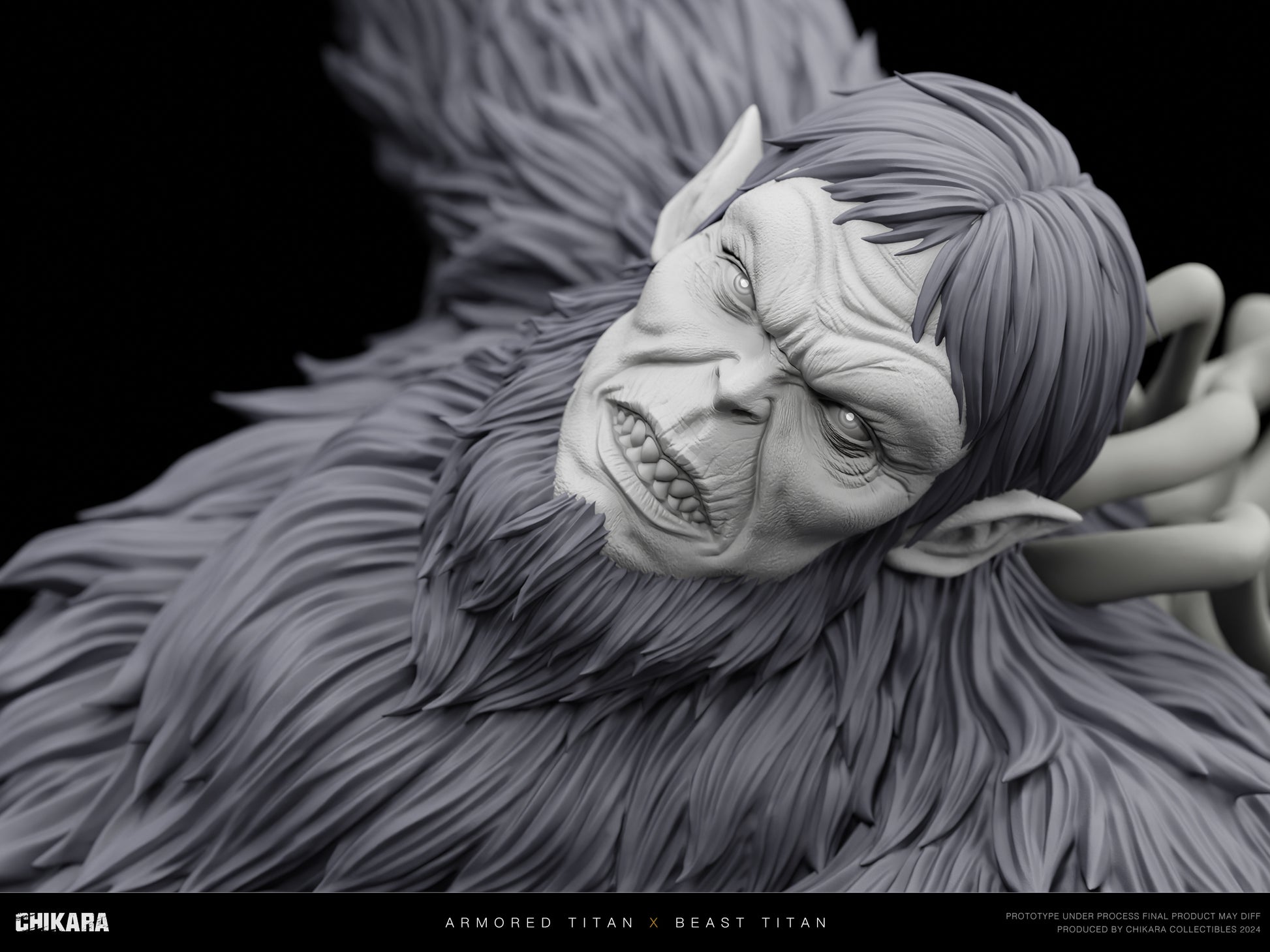 Chikara Studio - Beast Titan vs Armored Titan [4 Variants]