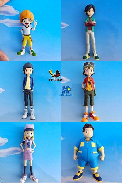 Huan Xing Studios x LD Studio - Digimon Frontier Main Characters Group