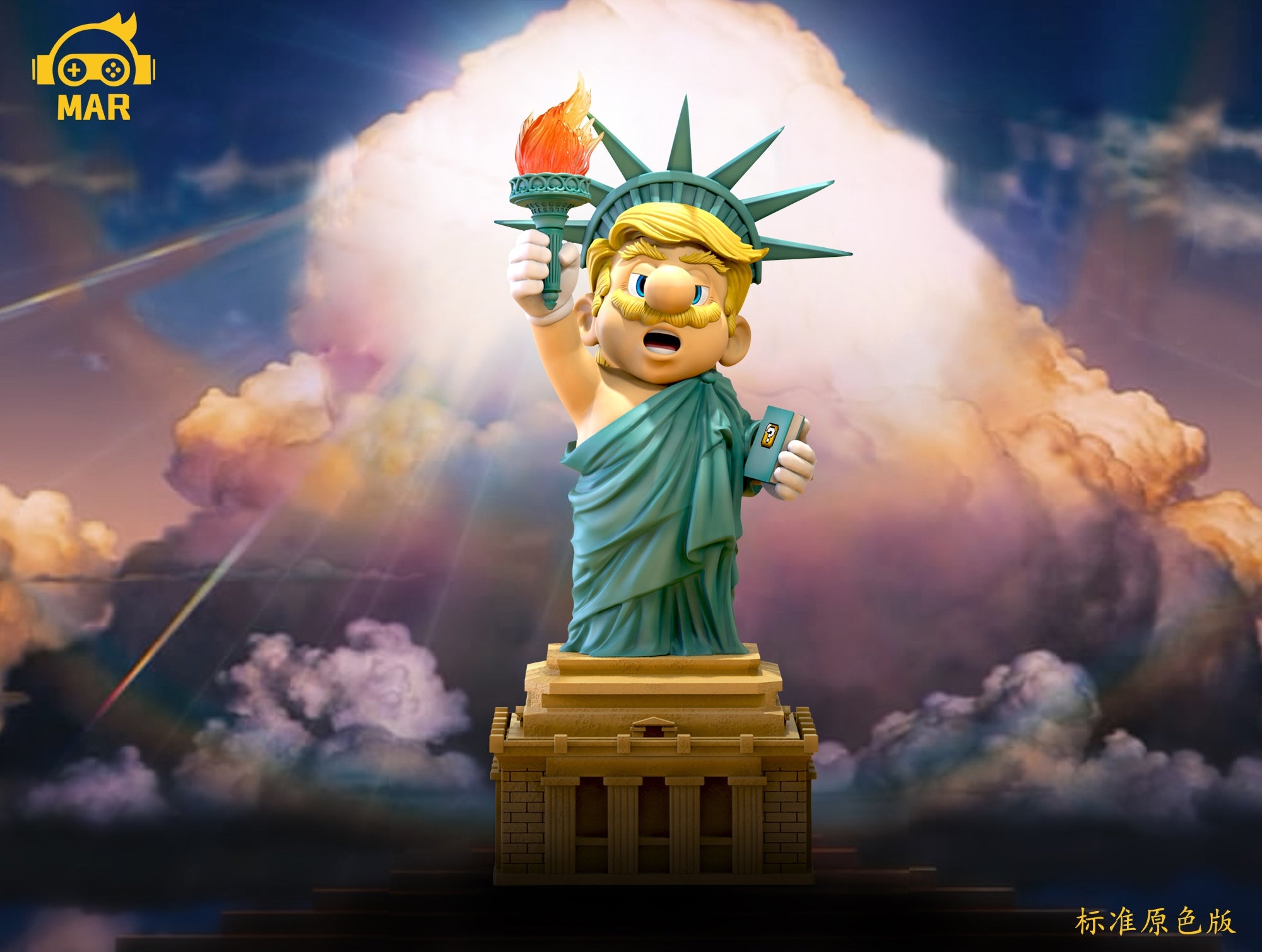 MAR Studio - Donald Trump Cosplay Statue of Liberty [6 Variants]