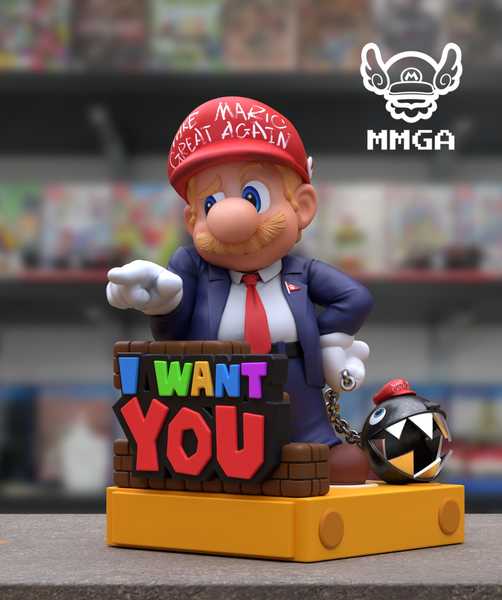 MMGA Studio - Mario Cosplay Donald Trump