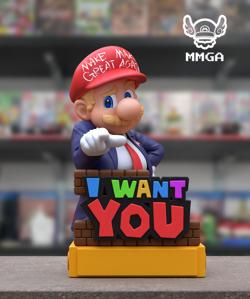 MMGA Studio - Mario Cosplay Donald Trump