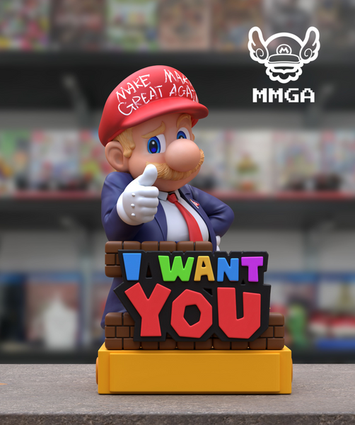 MMGA Studio - Mario Cosplay Donald Trump