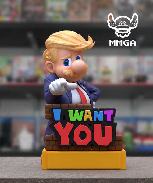 MMGA Studio - Mario Cosplay Donald Trump