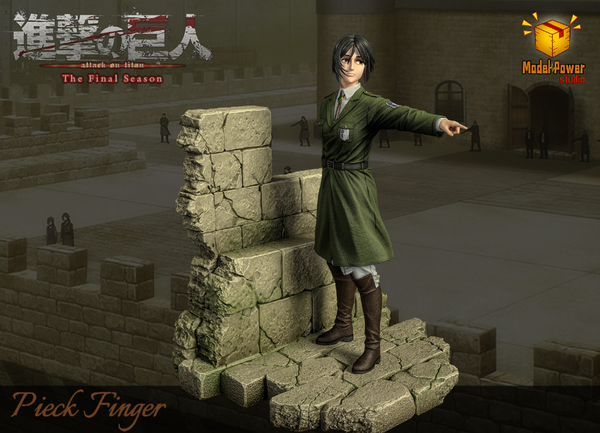 Model Power Studio - Eren Yeager / Pieck Finger