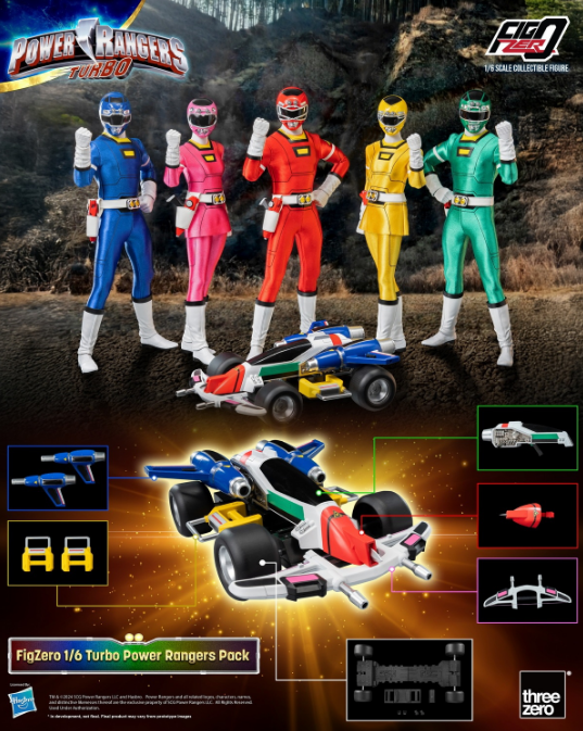 Threezero - Power Rangers Set [3Z08180W0]