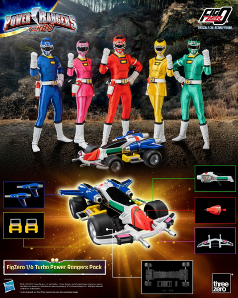 Threezero - Power Rangers Set [3Z08180W0]