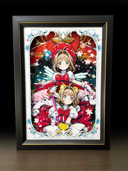 Mystical Art - Sakura Kinomoto 3D Poster Frame [2 Variants]