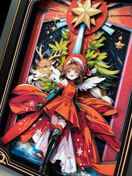 Mystical Art - Sakura Kinomoto 3D Poster Frame [2 Variants]