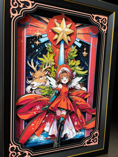 Mystical Art - Sakura Kinomoto 3D Poster Frame [2 Variants]