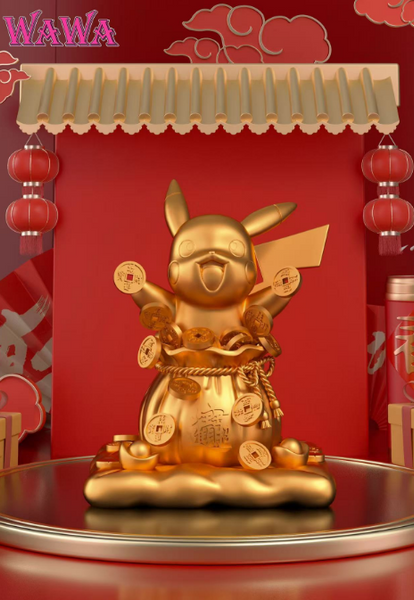 WAWA Studio - Lucky Throwing Gold Coin Pikachu [2 Variants]