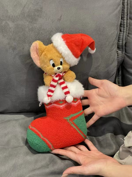 VGT x Warner Bros - Jerry Christmas Sock Doll [VMCJ321]