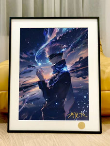 Xing Kong Studio - Starry Sky Satoru Gojo Poster Frame