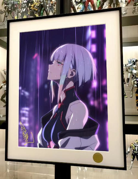 Xing Kong Studio - Rainy Night Lucyna Kushinada Poster Frame