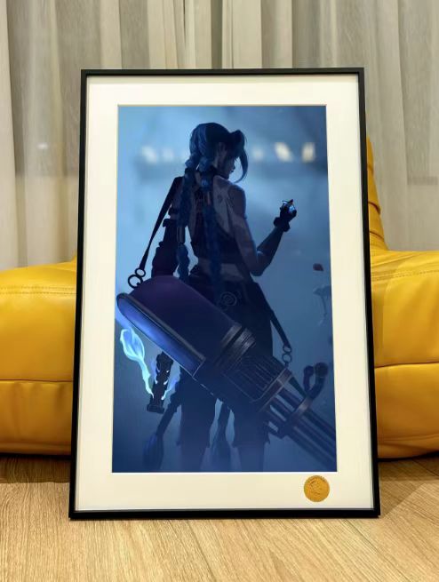 Xing Kong Studio - Jinx Arcane Ver. Poster Frame