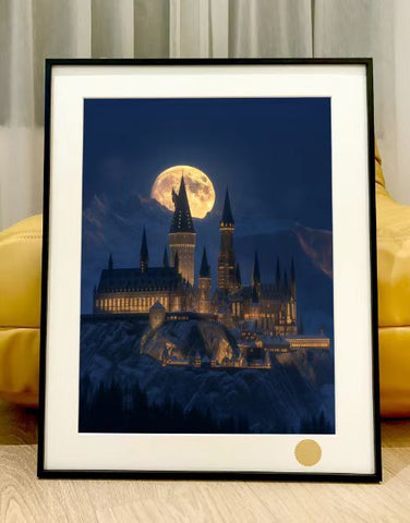 Xing Kong Studio - Hogwarts School of Witchcraft And Wizardry Poster Frame