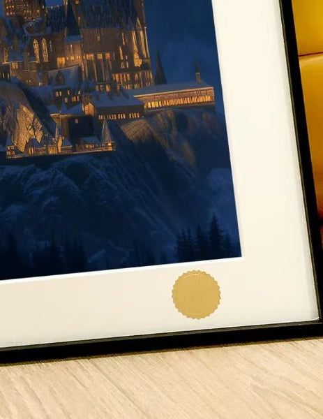 Xing Kong Studio - Hogwarts School of Witchcraft And Wizardry Poster Frame