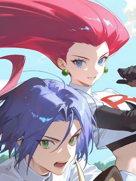 Xing Kong Studio - Team Rocket Poster Frame