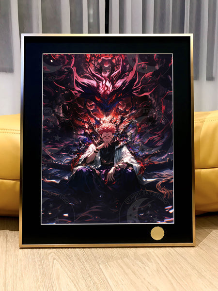 Xing Kong Studio - Ryomen Sukuna 2.0 Poster Frame