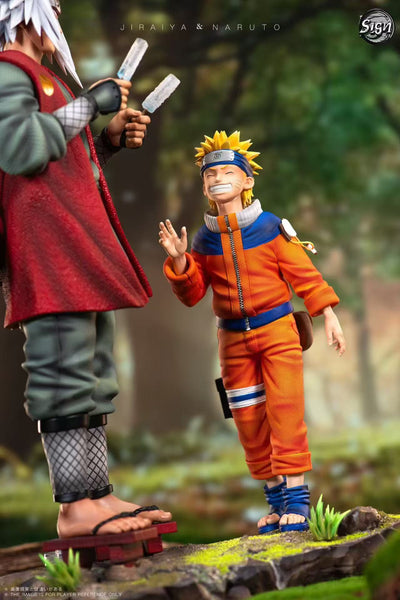 Sign Studio - Naruto Uzumaki & Jiraiya