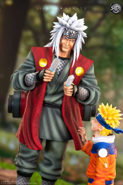 Sign Studio - Naruto Uzumaki & Jiraiya