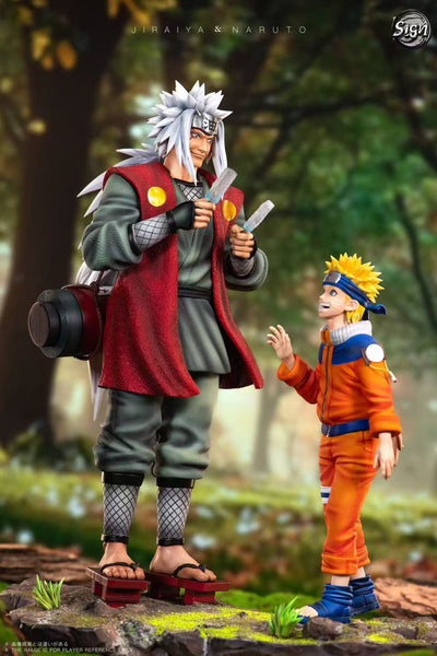 Sign Studio - Naruto Uzumaki & Jiraiya