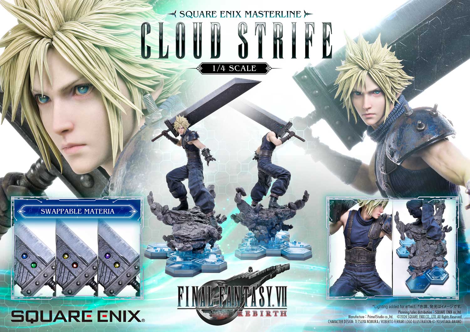 Square Enix Masterline x Prime 1 Studio - Cloud Strife vs Sephiroth [5 Variants]