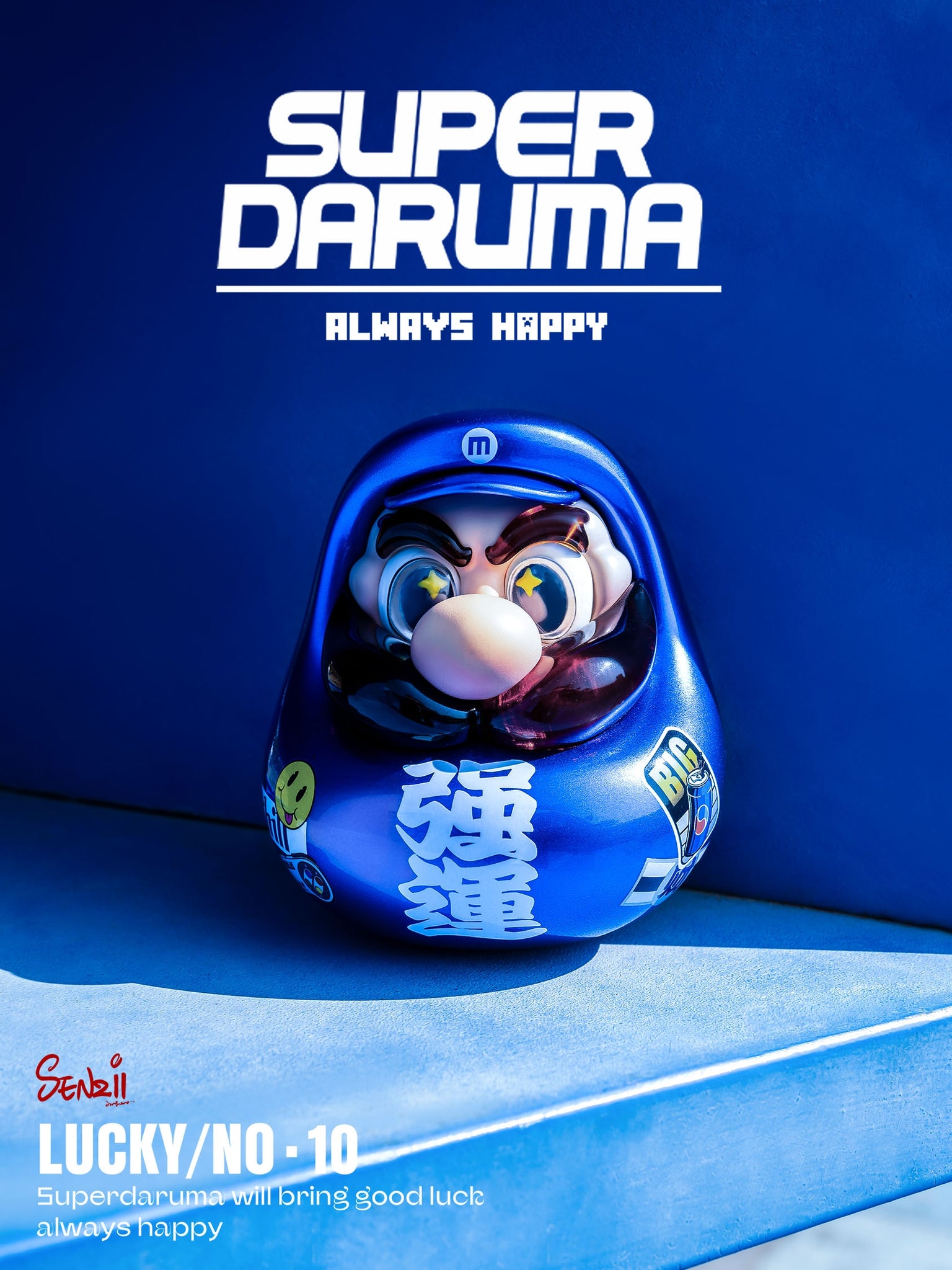 SENZII × Super Daruma - Super Daruma Super Lucky [2 Variants]