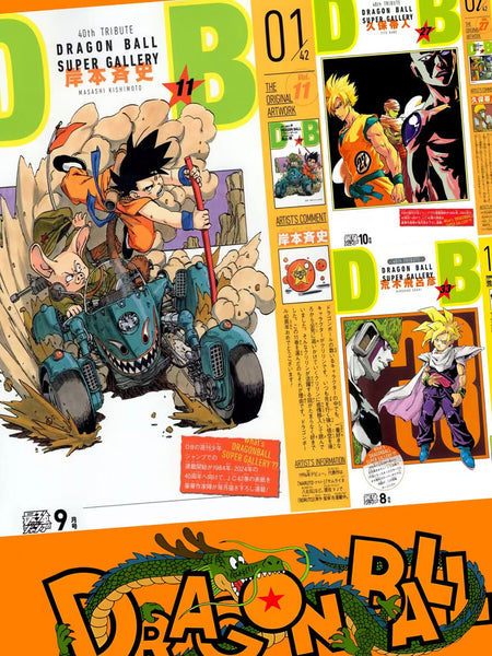 Xing Kong Studio - Dragon Ball 40th Anniversary Special Poster Frame