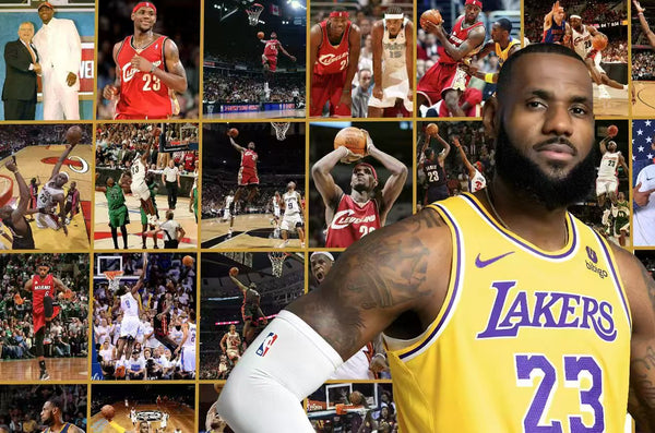 H-TWO Studio - LeBron James Poster Frame