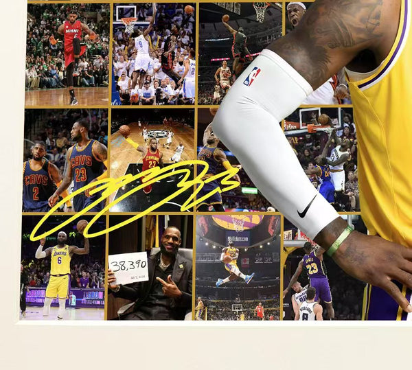 H-TWO Studio - LeBron James Poster Frame