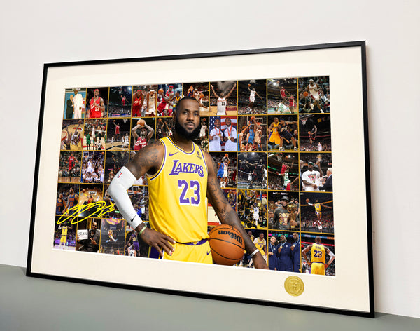 H-TWO Studio - LeBron James Poster Frame
