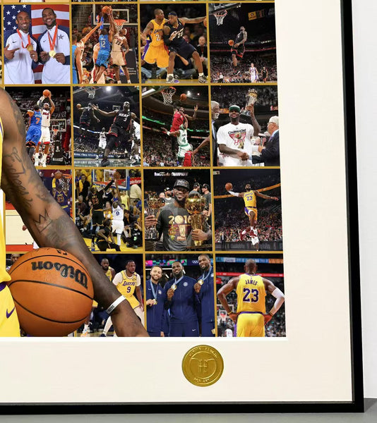 H-TWO Studio - LeBron James Poster Frame