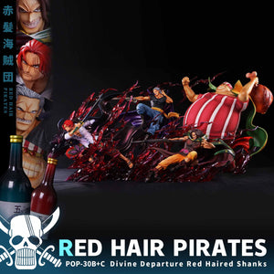 JacksDo - Four Main Members of Red Hair Pirates