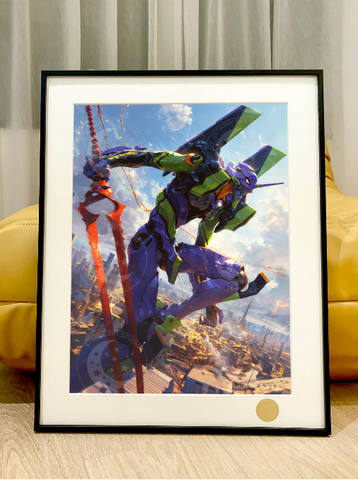 Xing Kong Studio - Evangelion Unit-01 Poster Frame