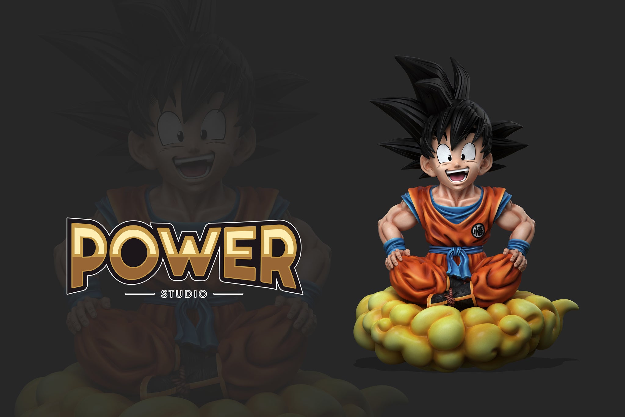 Power Studio - Riding Cloud Son Goku