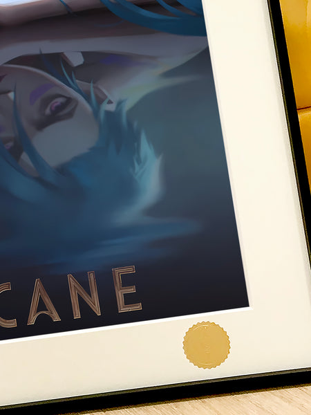 Xing Kong Studio - Sad Jinx Poster Frame