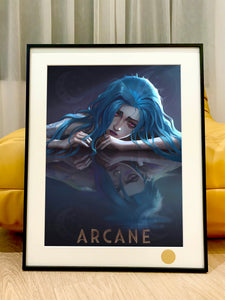 Xing Kong Studio - Sad Jinx Poster Frame