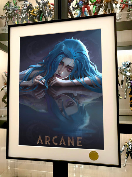 Xing Kong Studio - Sad Jinx Poster Frame