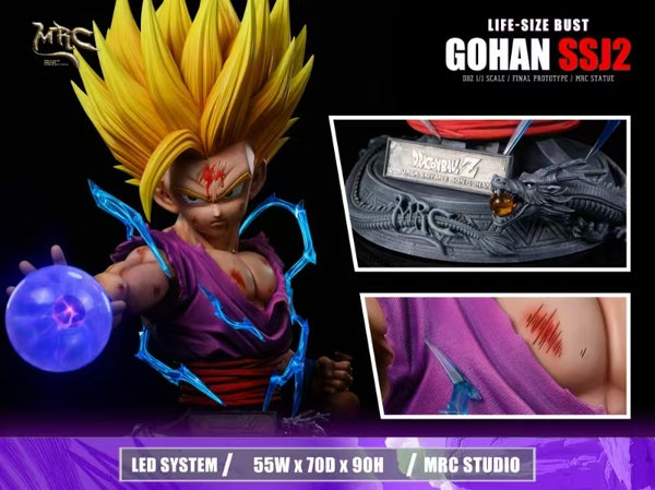 MRC Studio - Super Saiyan 2 Son Gohan 1/1 Scale [2 Variants]