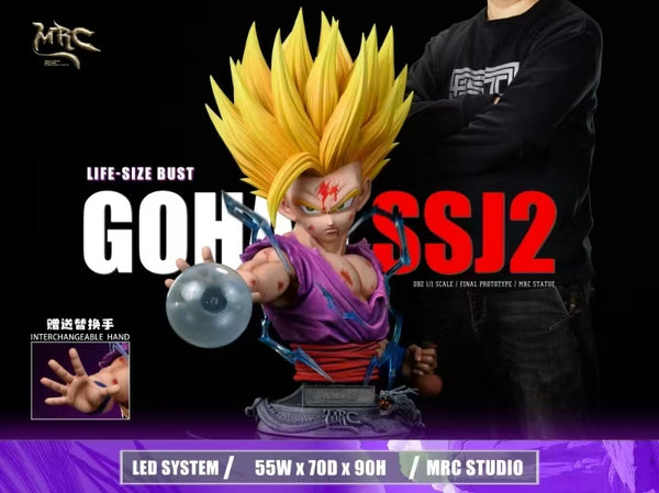 MRC Studio - Super Saiyan 2 Son Gohan 1/1 Scale [2 Variants]