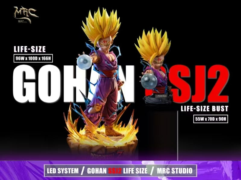 MRC Studio - Super Saiyan 2 Son Gohan 1/1 Scale [2 Variants]