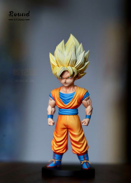 Round Studio - Super Saiyan 1 Son Goku / Son Gohan