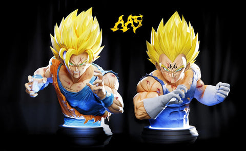 Armyant Studio (AAS) - Vegeta / Son Goku Bust