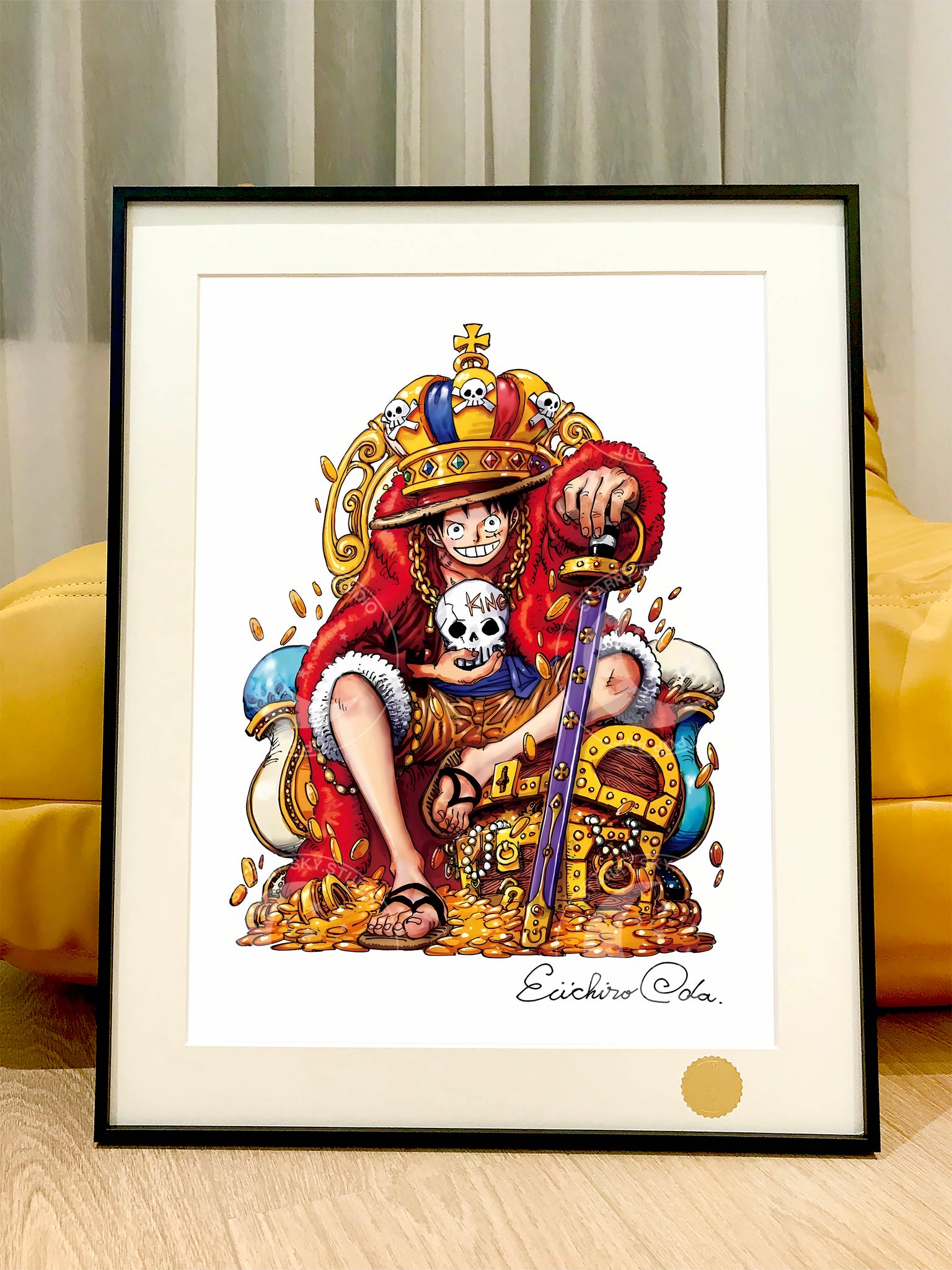 Xing Kong Studio - Treasure Monkey D. Luffy Poster Frame