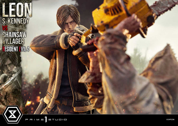 Prime 1 Studio - Leon S. Kennedy VS Chainsaw Villager [2 Variants]