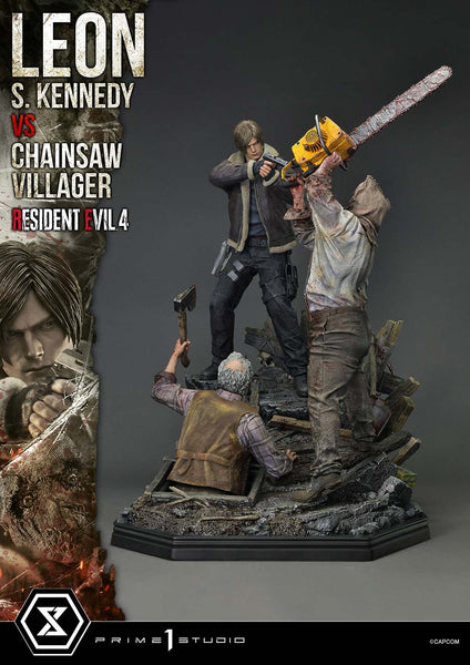 Prime 1 Studio - Leon S. Kennedy VS Chainsaw Villager [2 Variants]