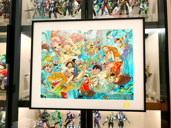 Xing Kong Studio - One Piece Fish-Man Island Charaters Poster Frame