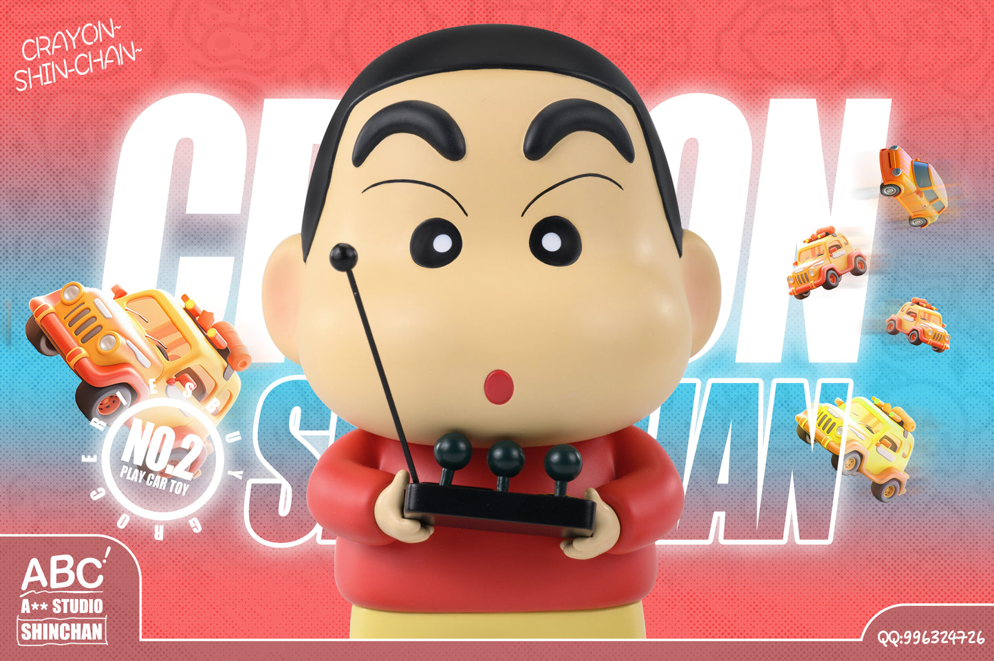 ABC Studio - Playing Toy Cars Shin Chan