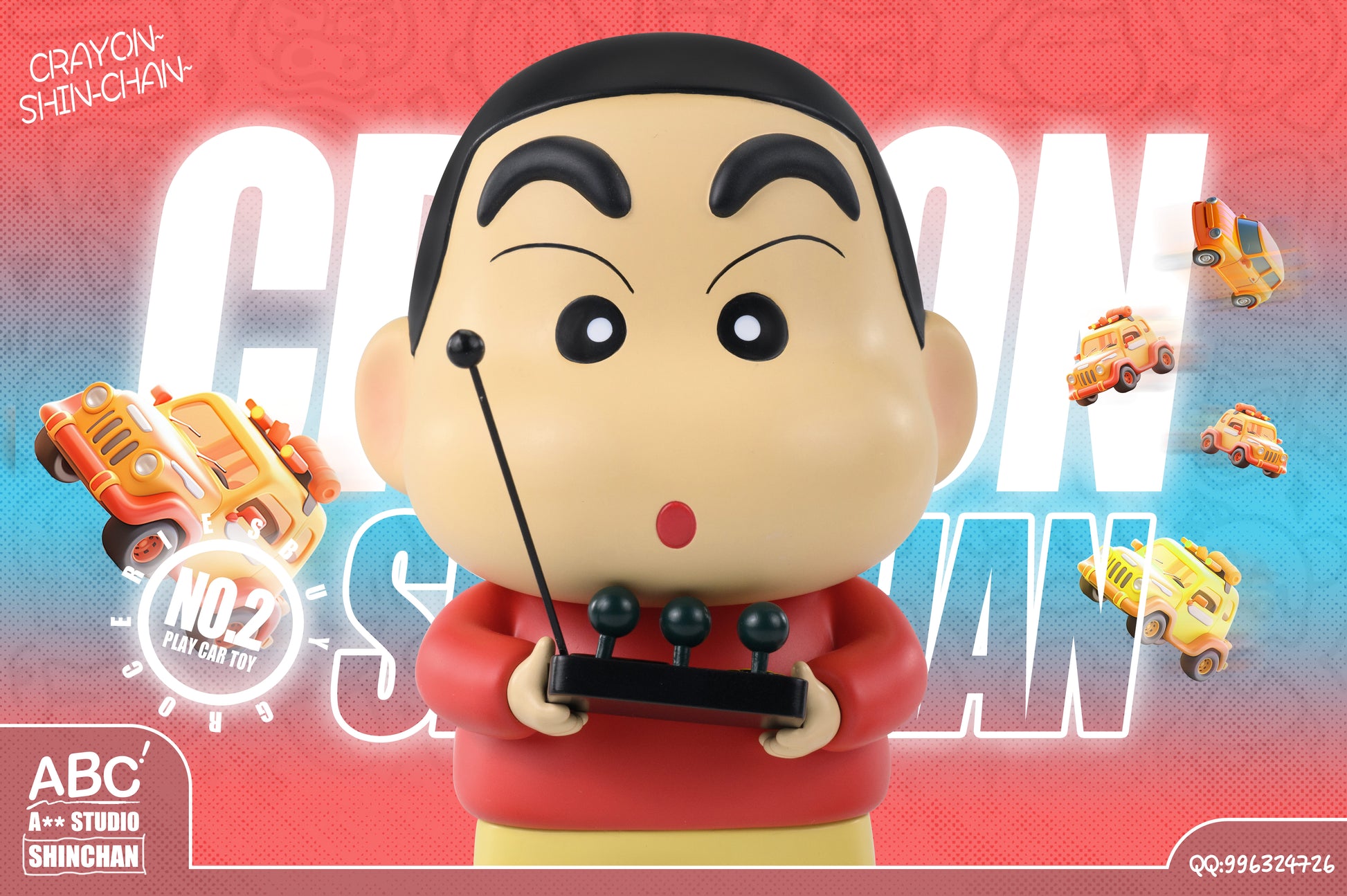ABC Studio - Playing Toy Cars Shin Chan